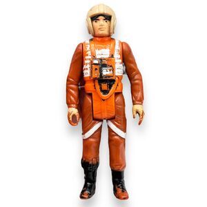 VINTAGE STAR WARS FIGURINE FIGHTER PILOT Luke 1970s Retro Toys